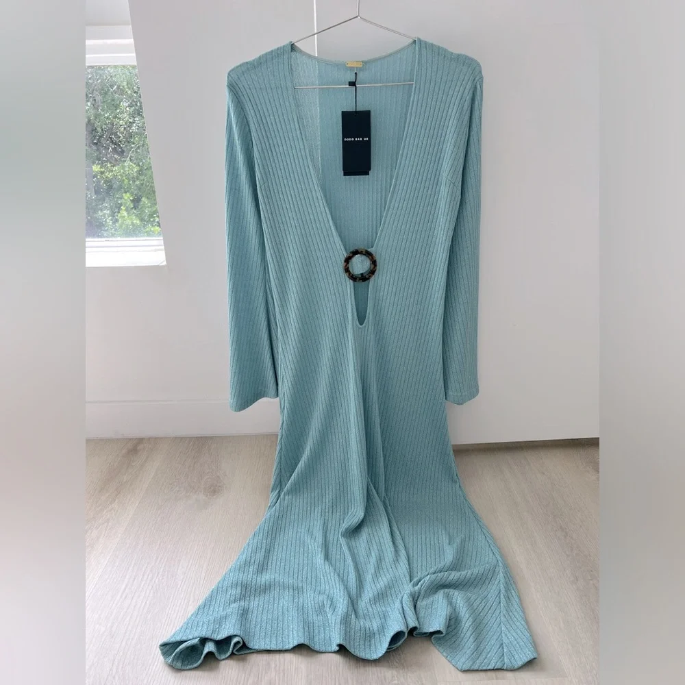 Dodo Bar Or Light Blue Swim Coverup - Picture 2 of 5